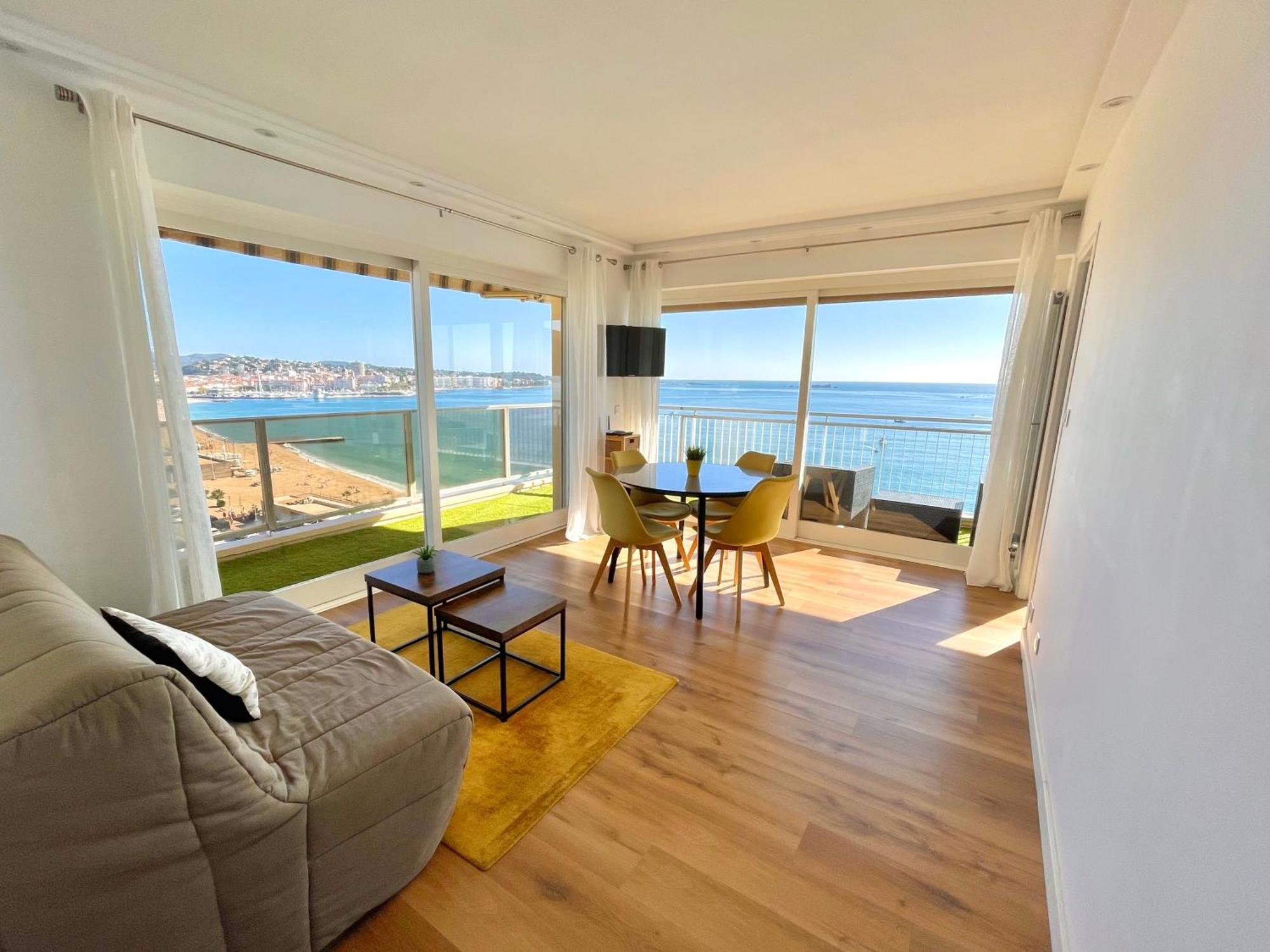 Frejus Plage - T2 -Vue Mer Feerique Esterno foto