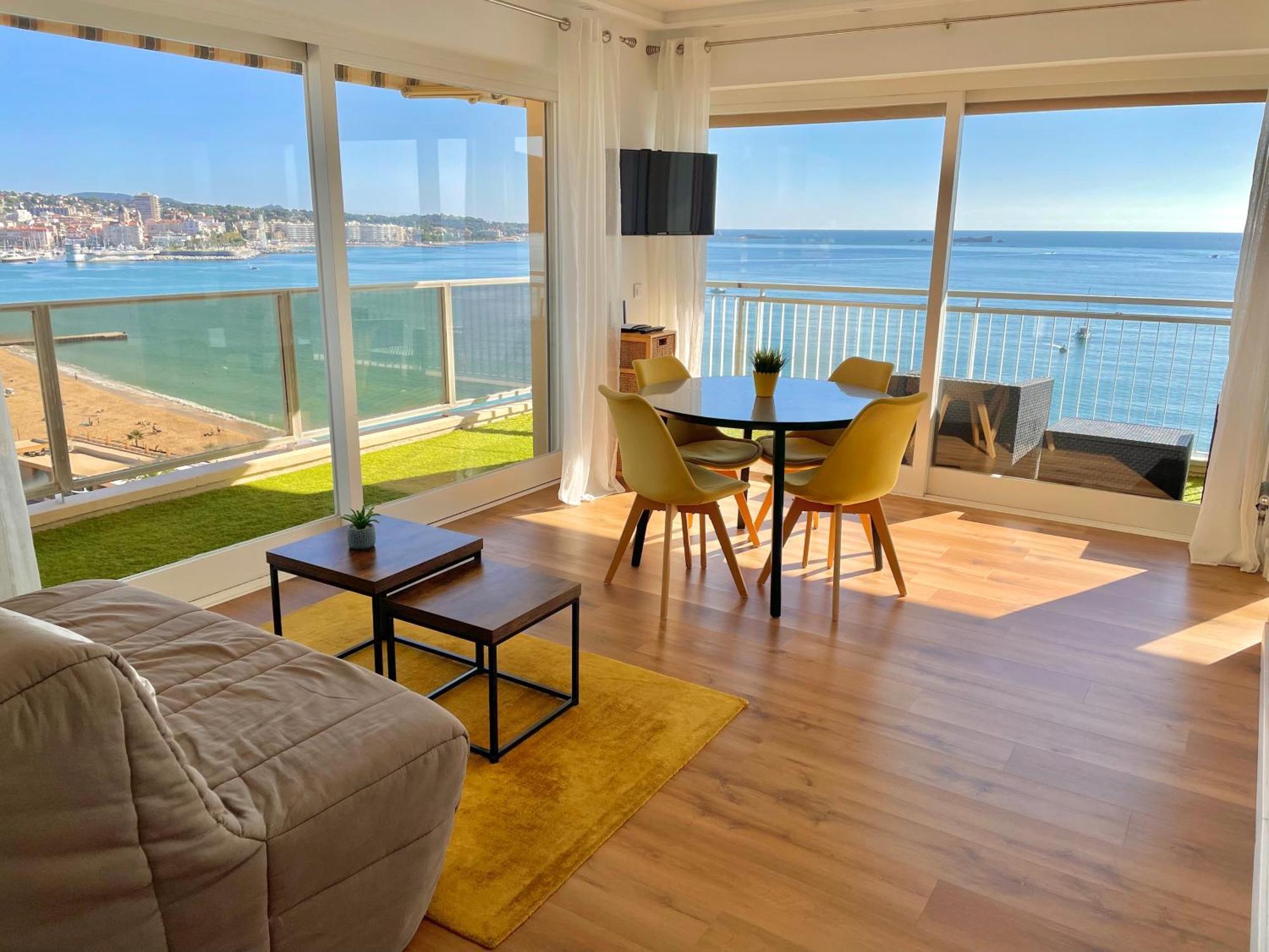 Frejus Plage - T2 -Vue Mer Feerique Esterno foto